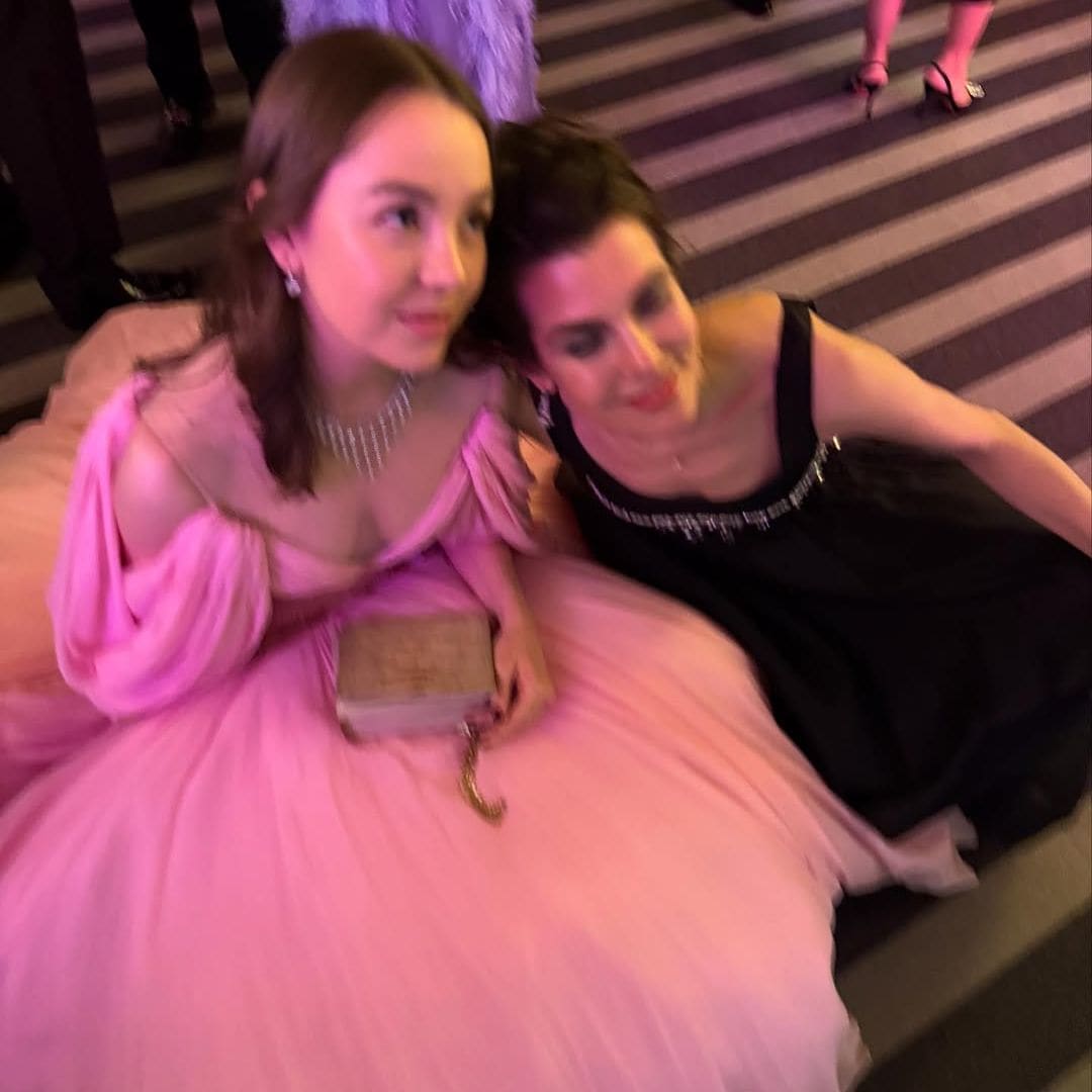 Alejandra de Hannover y Carlota Casiraghi durante el Baile de la Rosa 2025