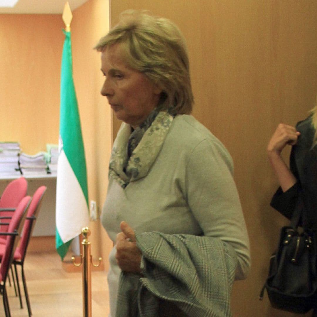 La viuda de la duquesa Roja, condenada a seis meses de cárcel y a indemnizar con 280.000 euros al heredero de la Casa de Medina Sidonia