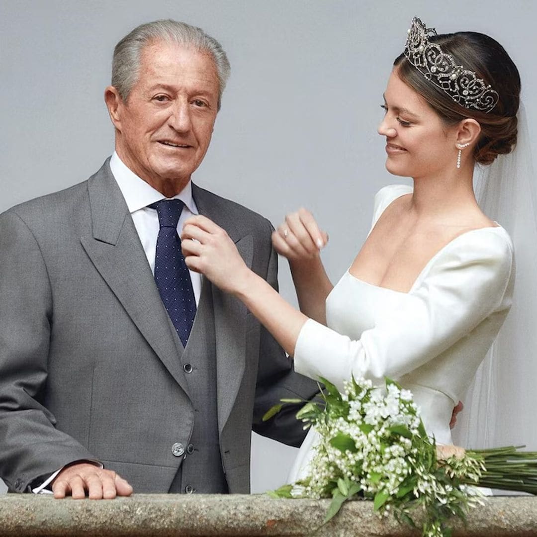 Así nos hablaba Philippe Junot de su vida en su última aparición, la boda de su hija Isabelle: nietos, España y su querido yerno