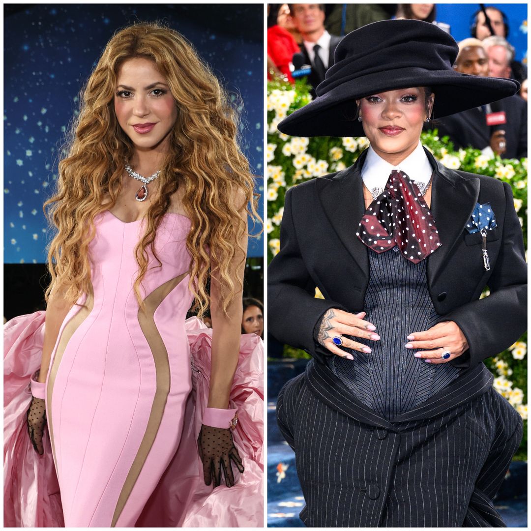 La reacción de Shakira al descubrir que reveló por error el embarazo de Rihanna en la Met Gala