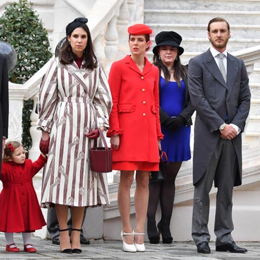 La familia Grimaldi al completo celebra el Día Nacional de Mónaco