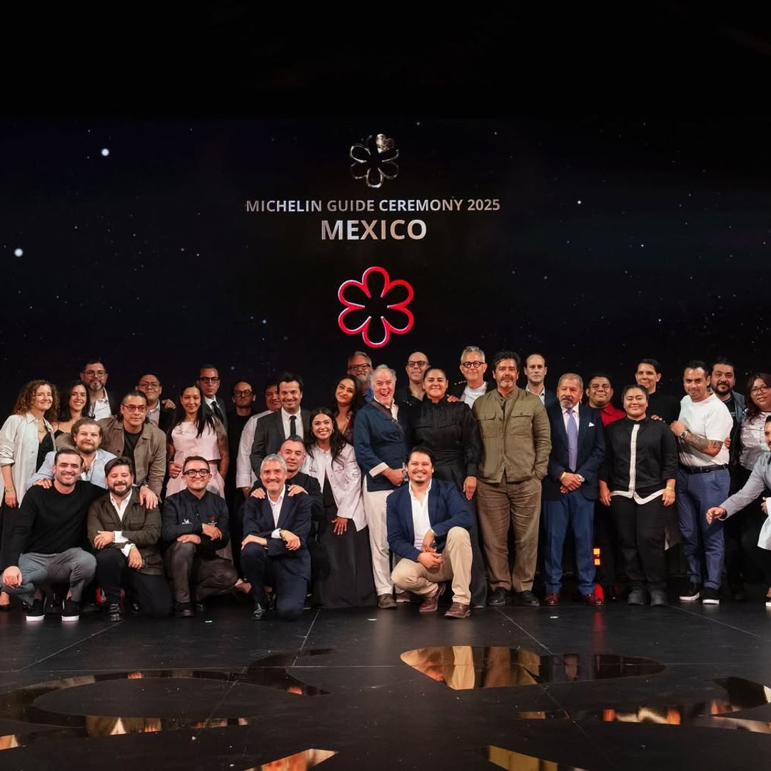 Ceremonia de premiación en la que ‘HA’ fue galardonado con su segunda estrella Michelin.