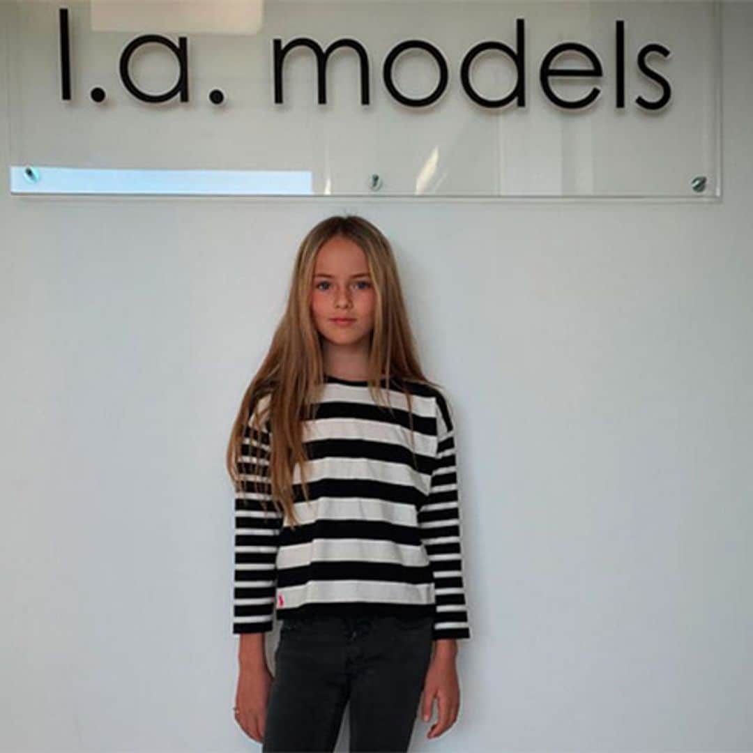 Kristina Pimenova, 'la niña más guapa del mundo', ya es modelo