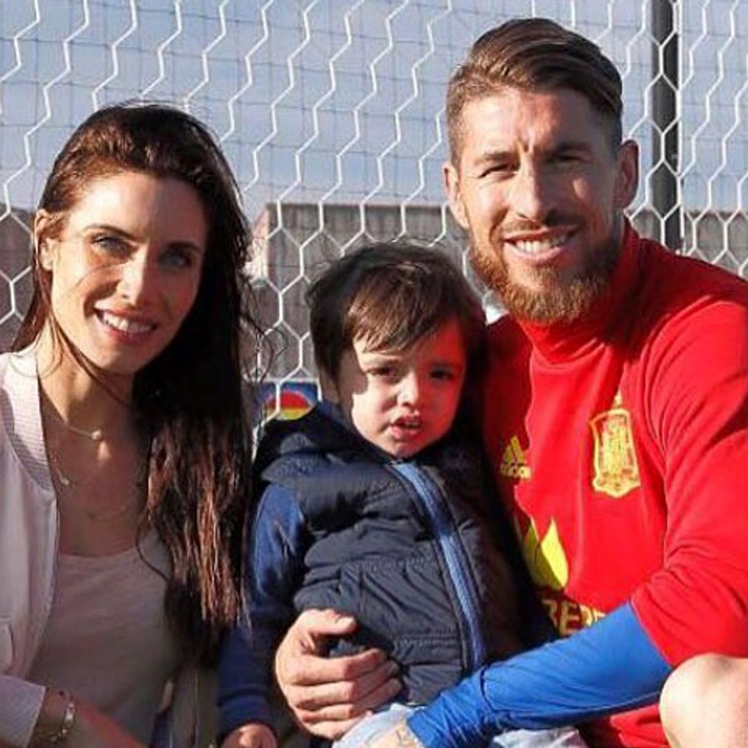 Pilar Rubio y Sergio Ramos echan la vista atrás para felicitar a Sergio Jr.