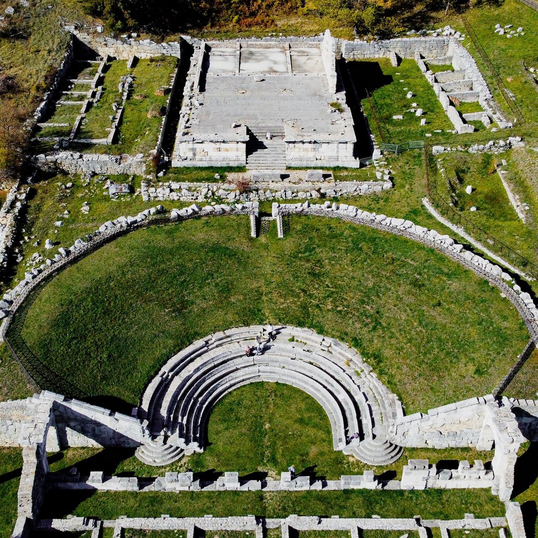 Anfiteatro de Pietrabbondante, Italia