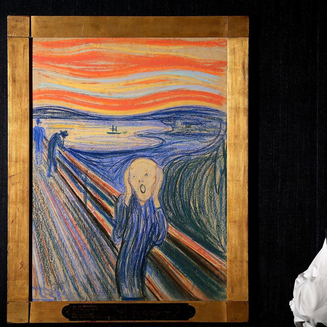 Frustran ataque de activistas a la famosa pintura ‘El Grito’ de Munch