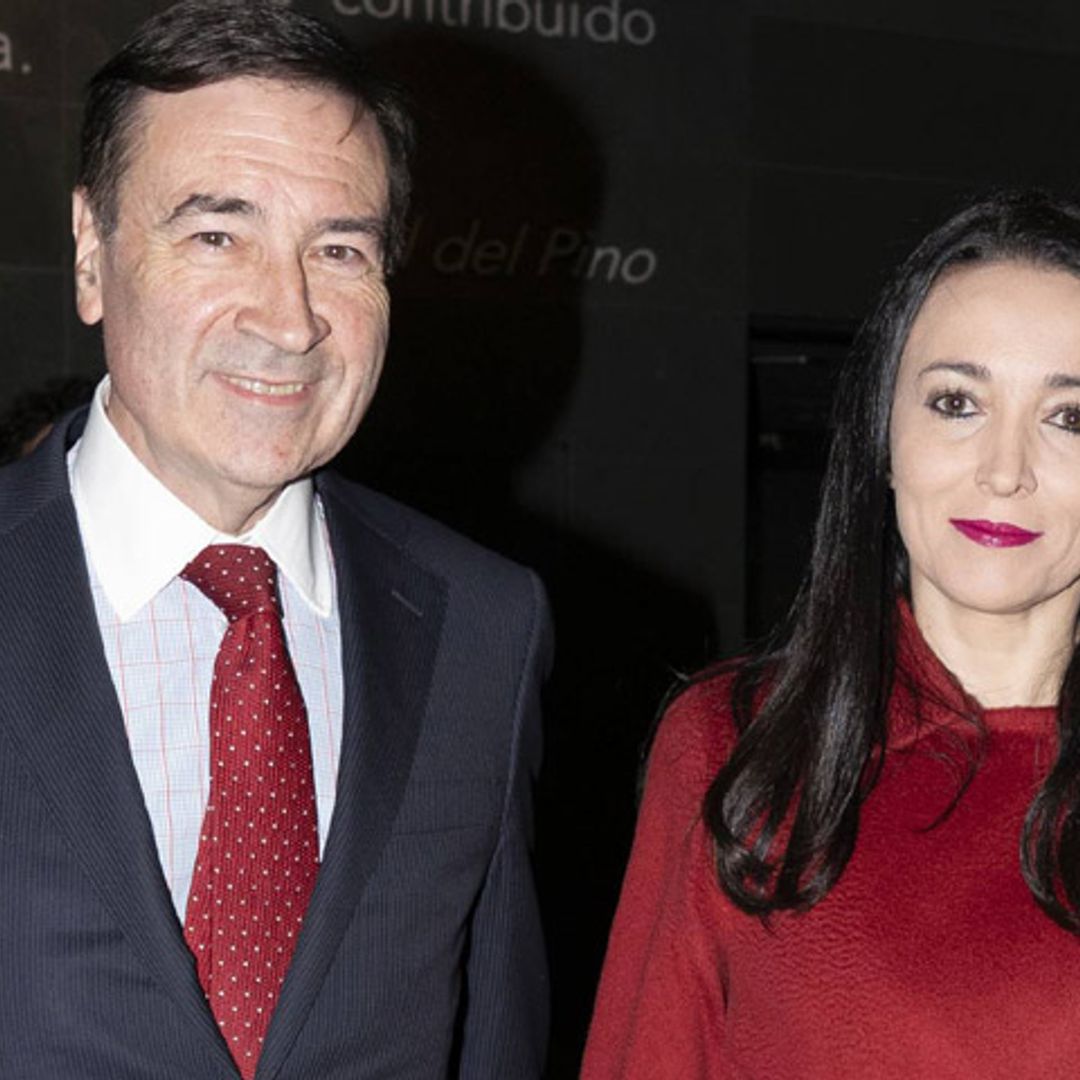 Pedro J. Ramírez y su mujer, Cruz Sánchez de Lara, en la presentación del libro de Manuel Valls