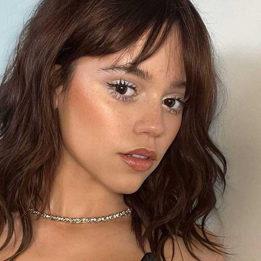 Jenna Ortega y su guiño a Miércoles Addams en los SAG Awards