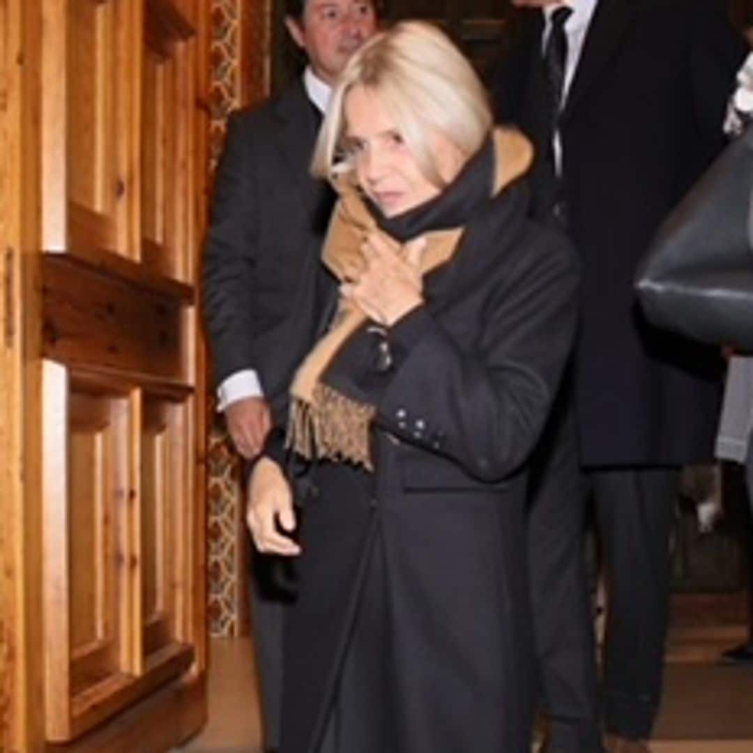 De Eugenia Martínez de Irujo y su hermano Alfonso a María Chávarri: las imágenes de funeral de la marquesa de Tenorio