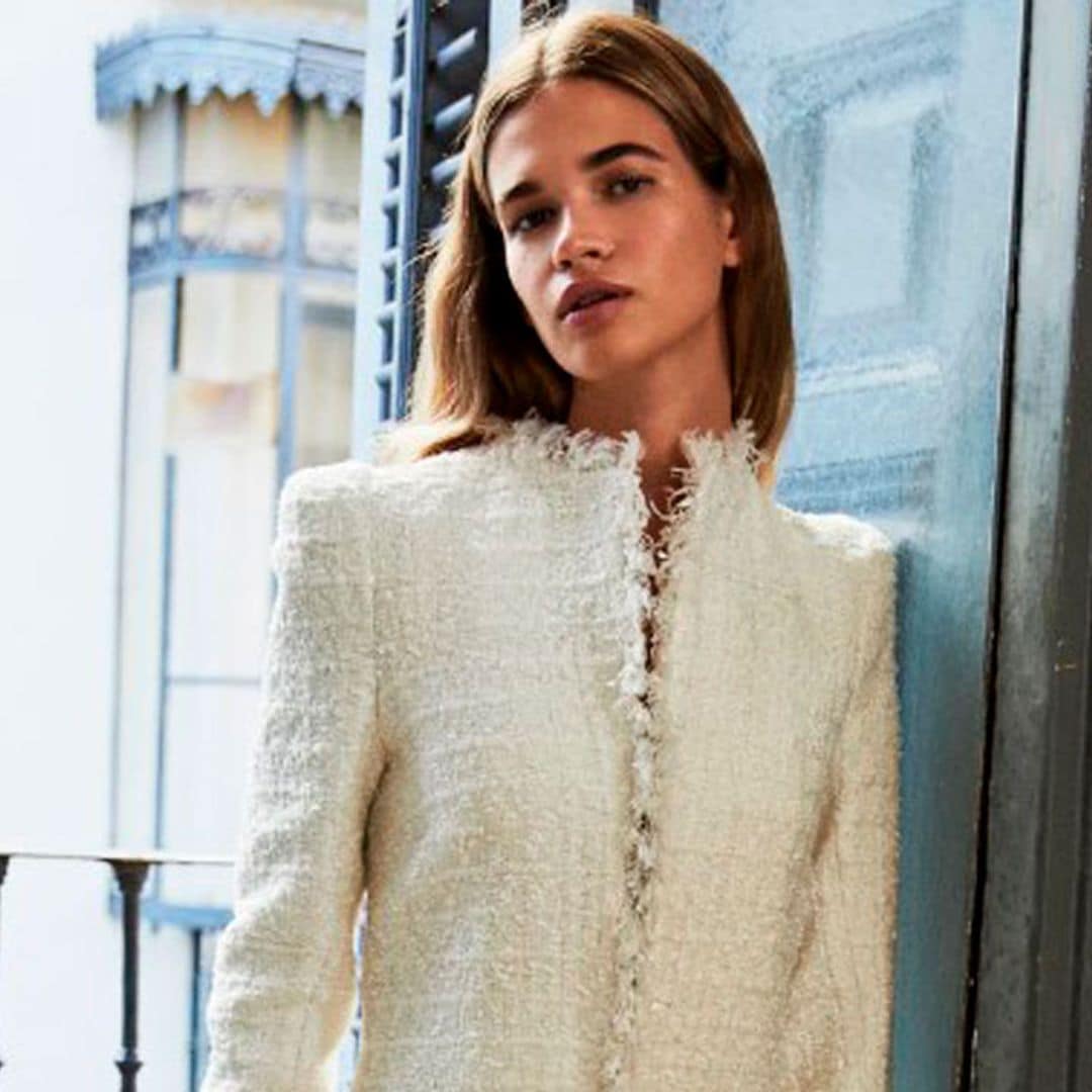 Vestidos de 'tweed' que enamorarán a las novias más clásicas y elegantes