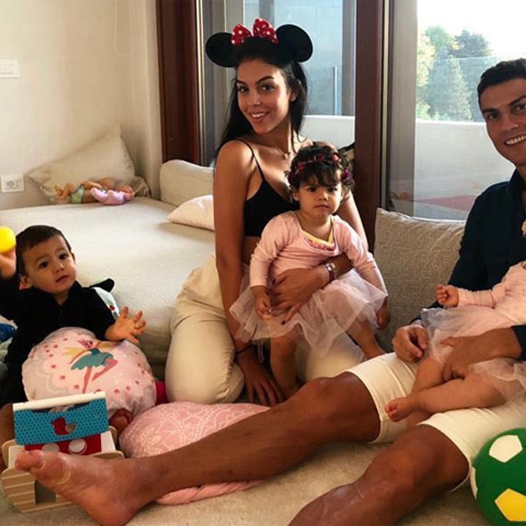 ¡Pura ternura! Georgina Rodríguez muestra lo mucho que se quieren Alana y Mateo