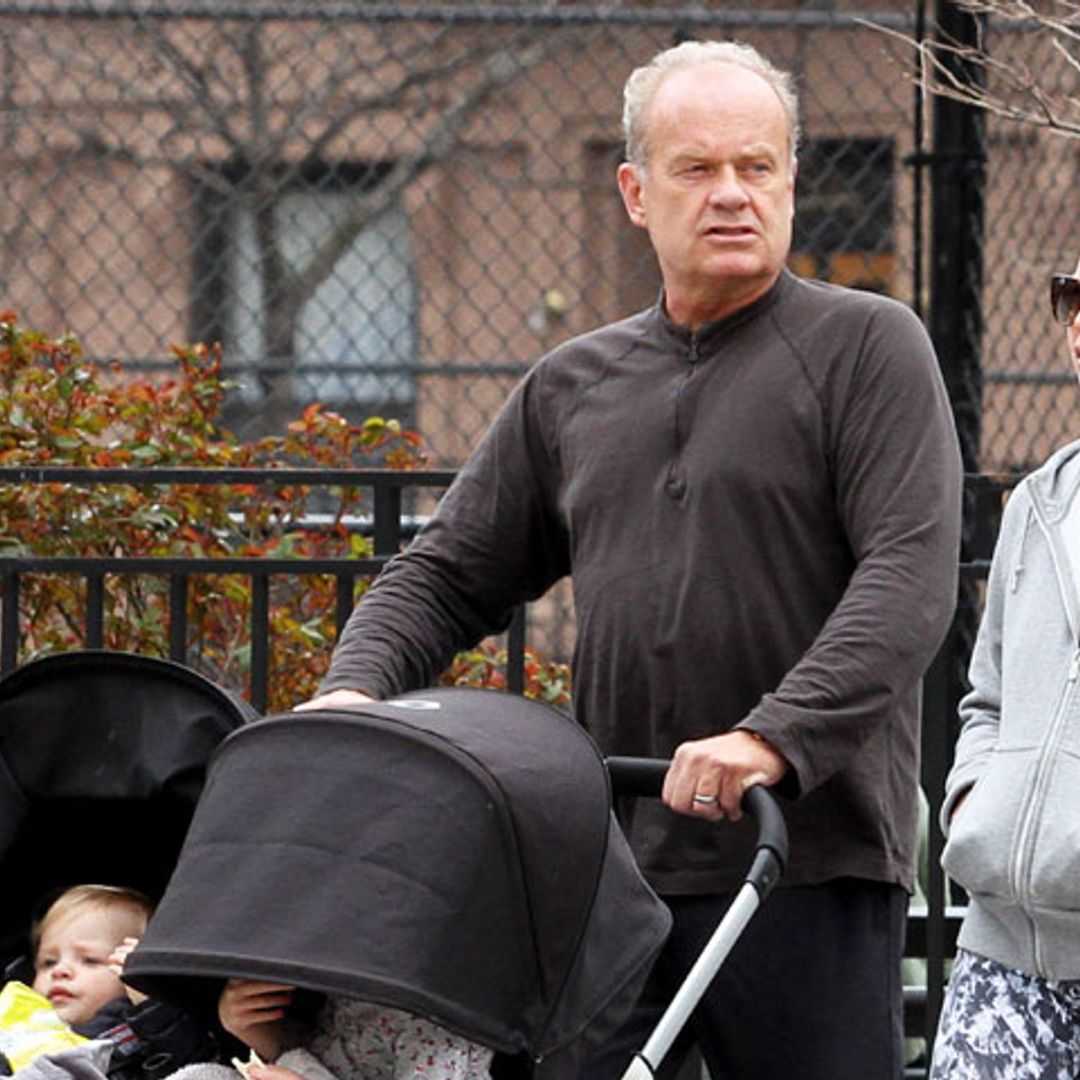 Kelsey Grammer disfruta de una segunda juventud con sus bebés