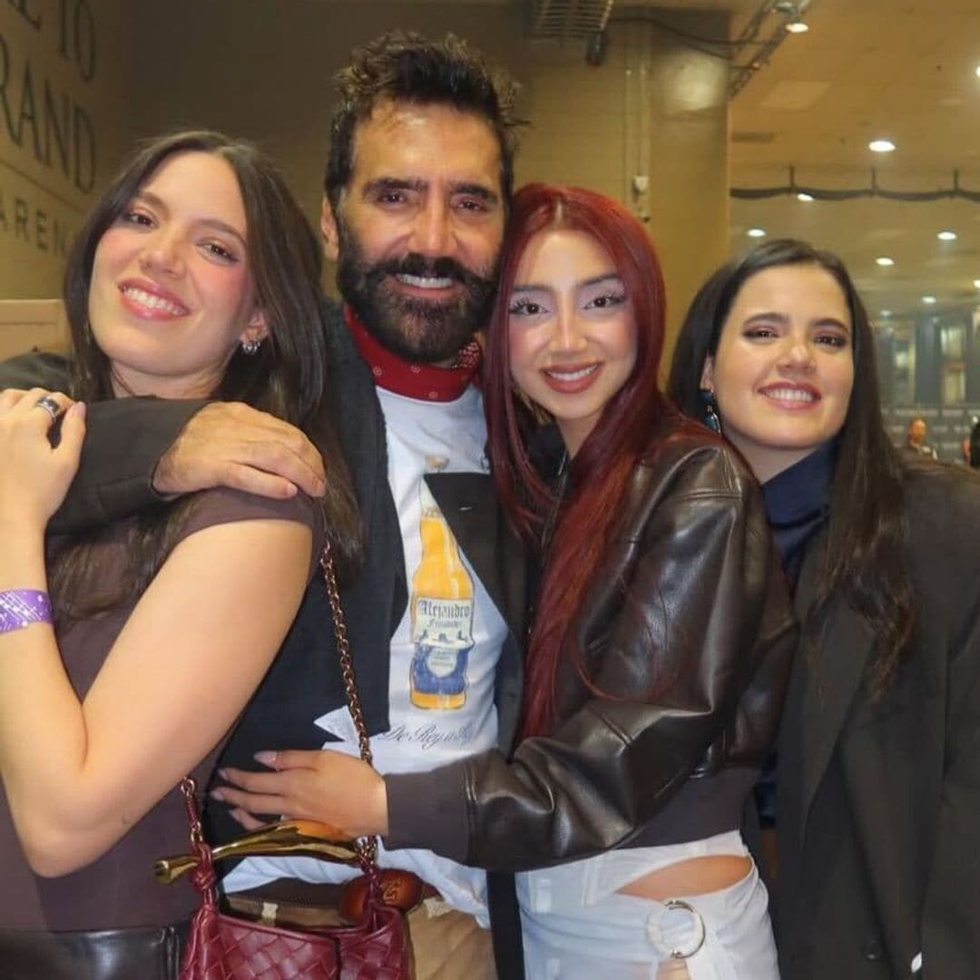 Alejandro Fernández triunfa en Las Vegas cobijado por sus hijas y su familia al completo
