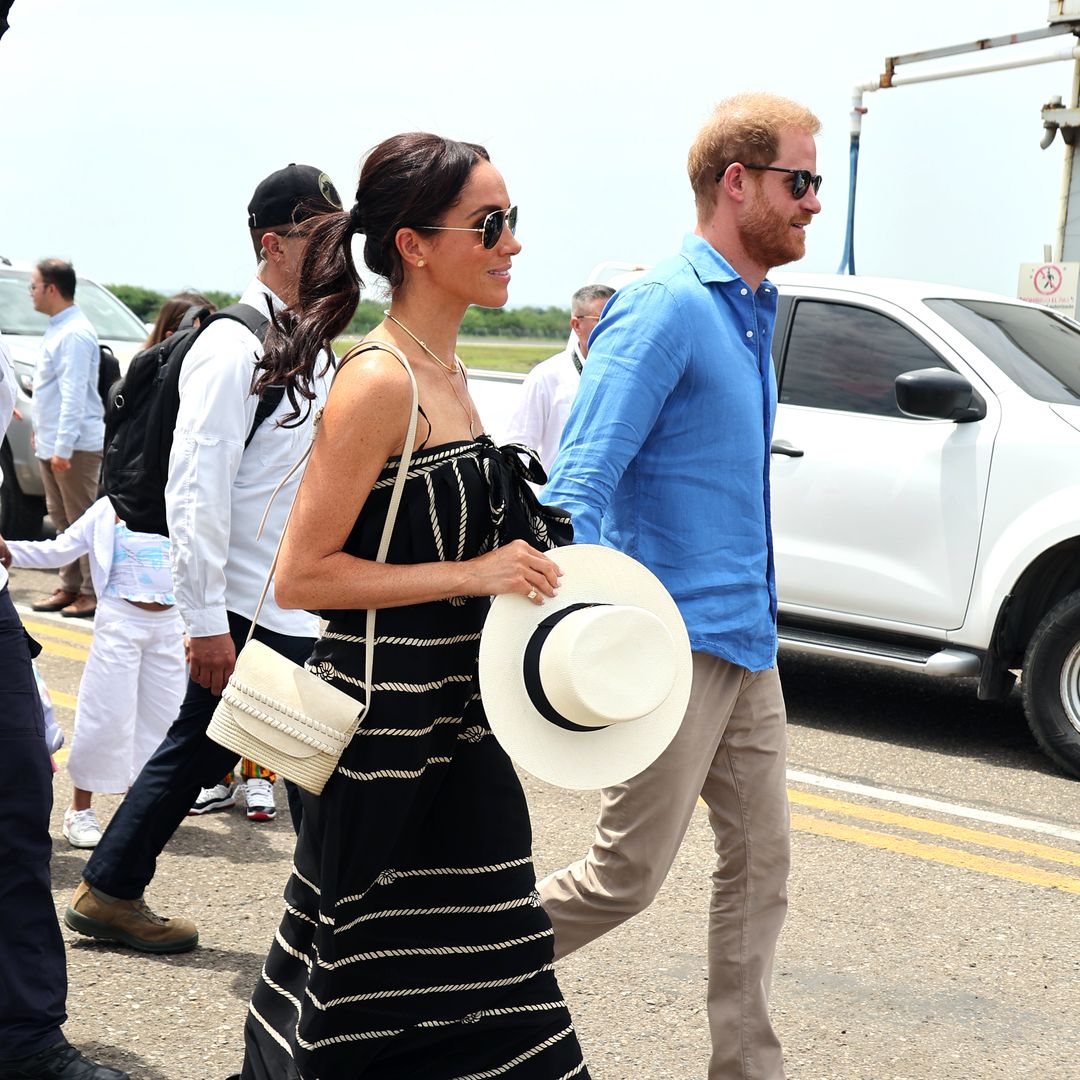 Los looks de Meghan en su viaje a Colombia