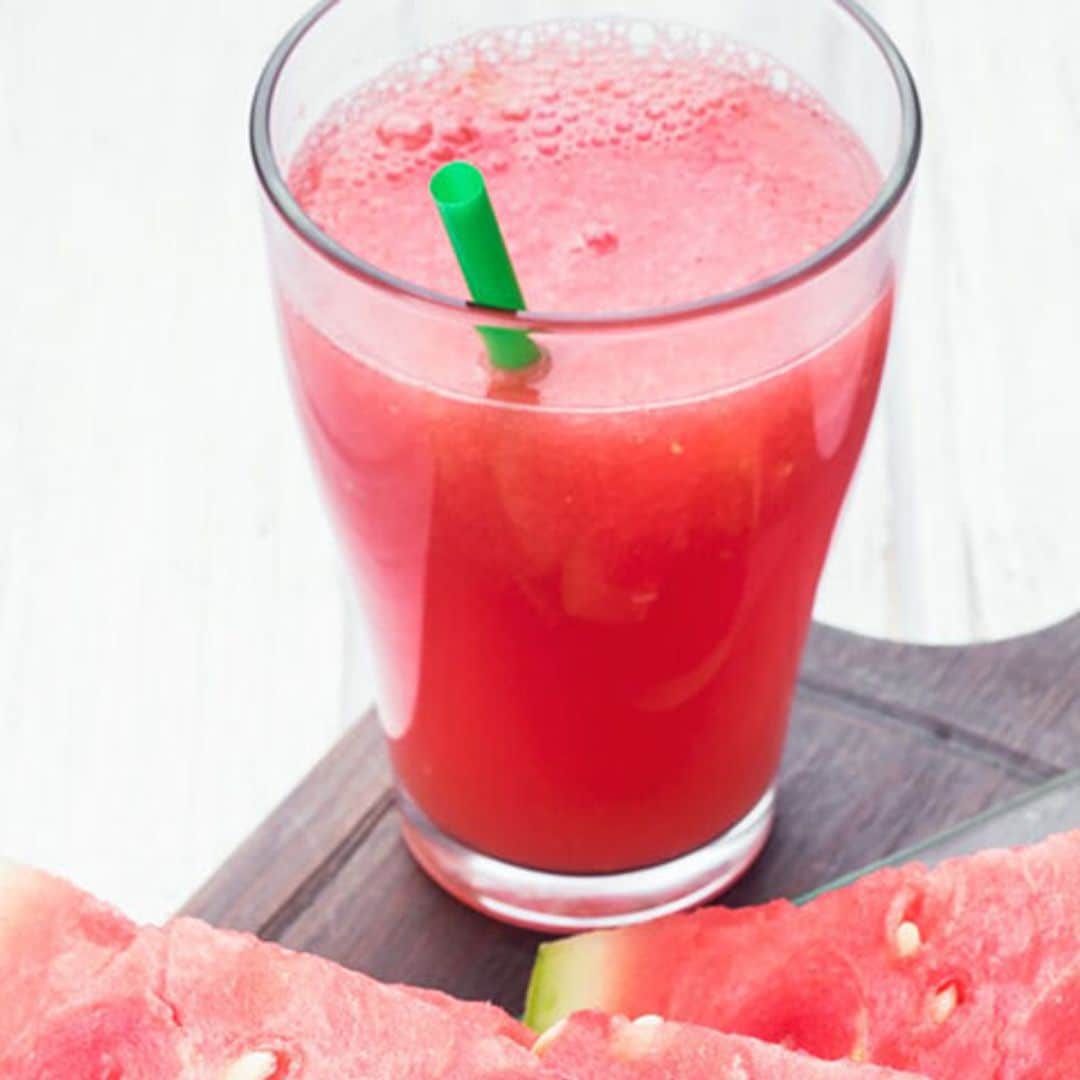 Cóctel de sandía y tequila