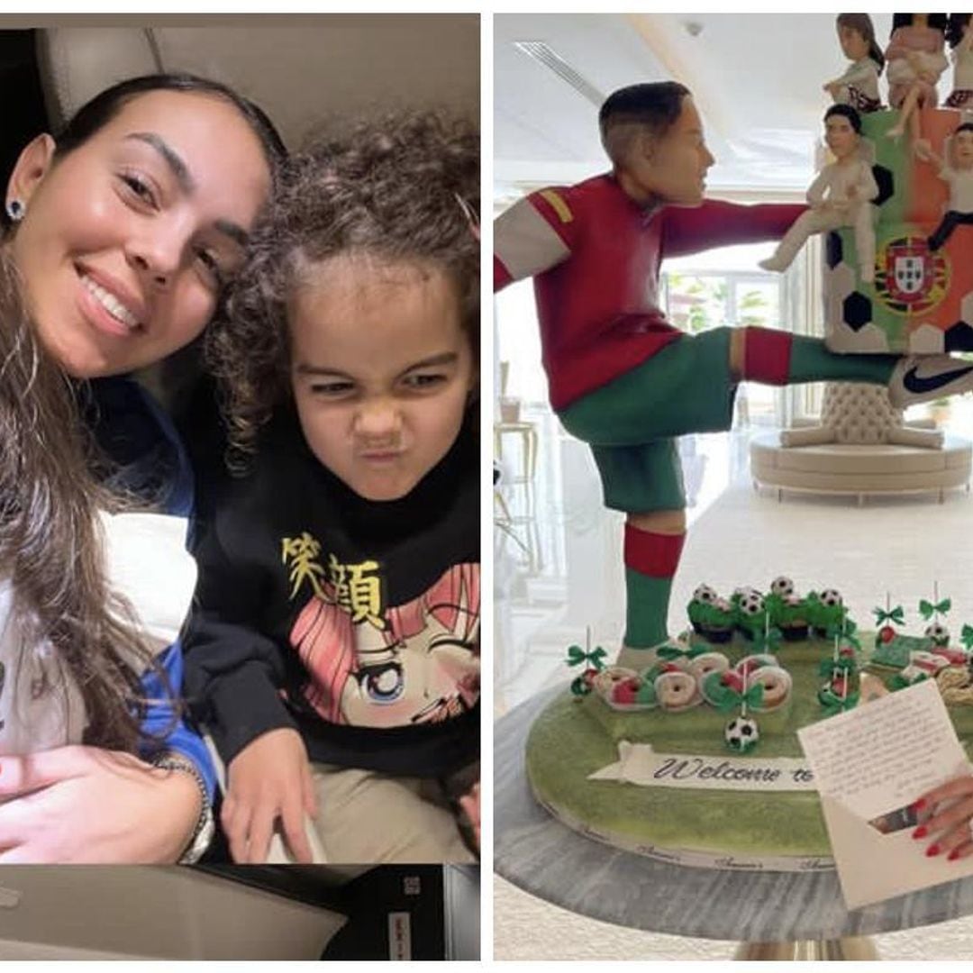 Georgina Rodríguez y sus hijos ya están en Catar para apoyar a Cristiano Ronaldo