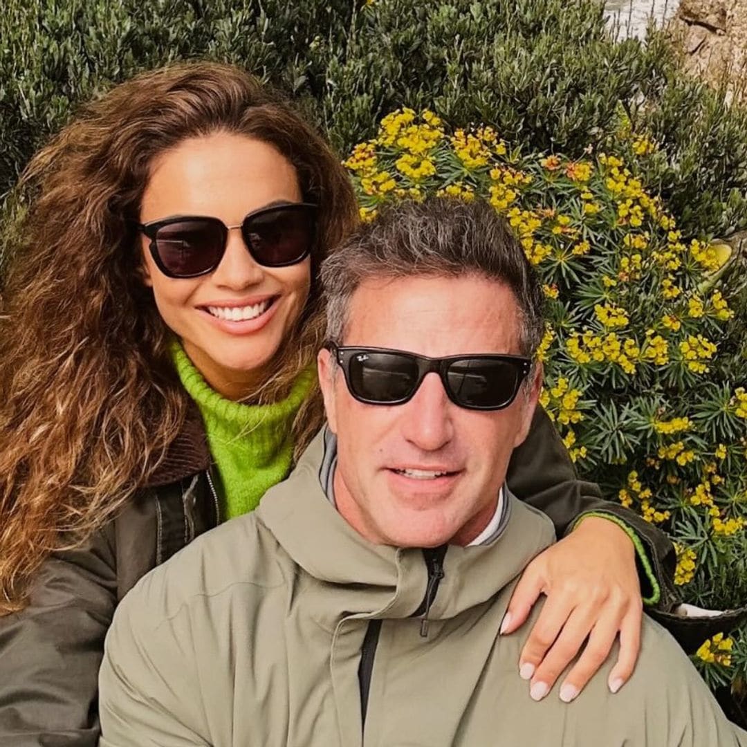 Lara Álvarez, enamorada de su novio en Sicilia