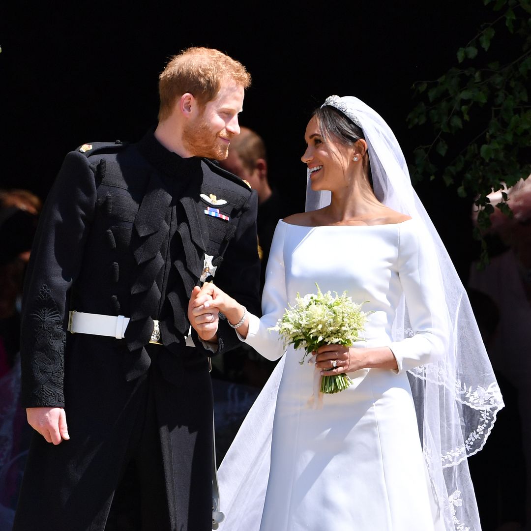 El príncipe Harry y Meghan Markle se casaron en la Capilla de San Jorge en el Castillo de Windsor el 19 de mayo de 2018.