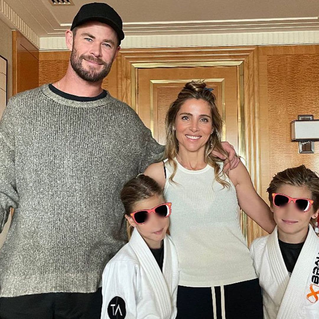 Los momentos más divertidos de Sasha y Tristan, los mellizos de Elsa Pataky, que acaban de debutar en la alfombra roja