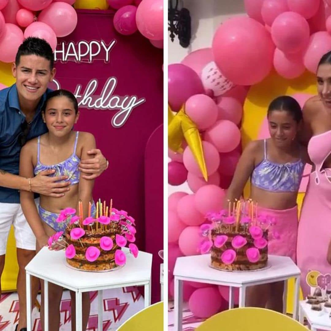 ¡Una familia moderna! Daniela Ospina y James Rodríguez celebran los 10 años de Salomé
