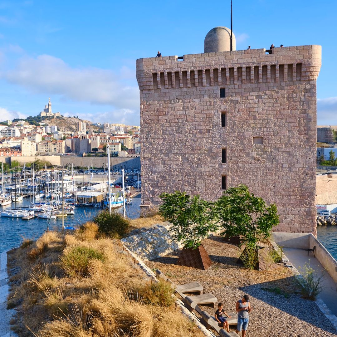 Panorámica de Marsella, Francia