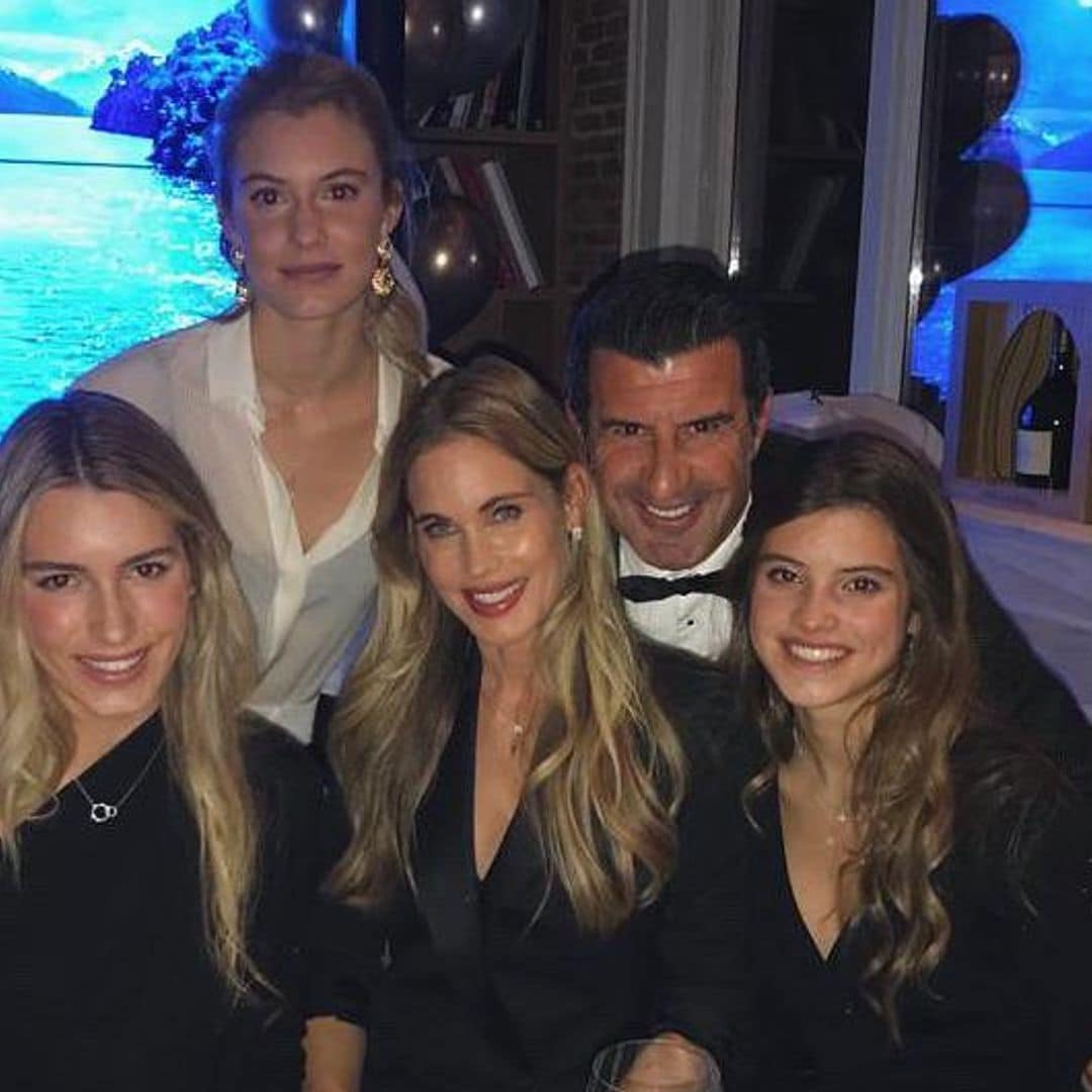 Así es Stella, la desconocida hija de Luis Figo y Helene Svedin, tras cumplir la mayoría de edad