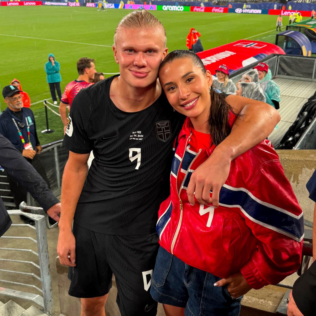 Erling Haaland e Isabel Haugseng: la historia de amor del Mundial que gana notoriedad