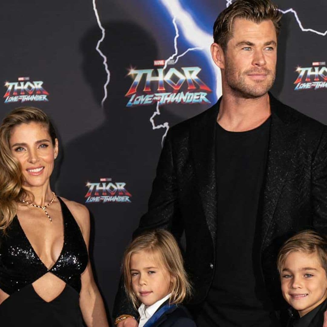 ¡Su primera alfombra roja! Los mellizos de Elsa Pataky y Chris Hemsworth debutan frente a las cámaras