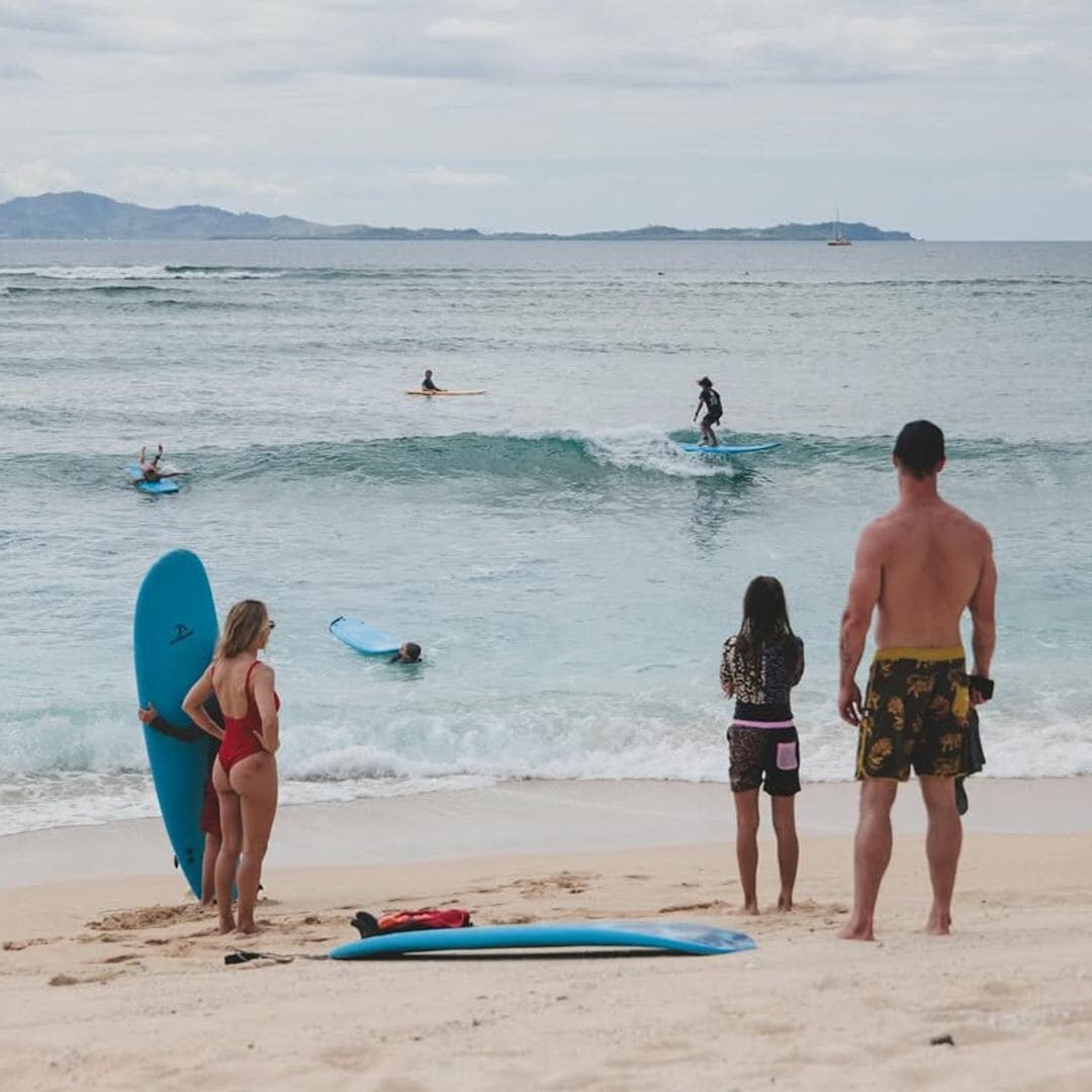 Chris Hemsworth y Elsa Pataky en sus vacaciones familiares en Fiyi