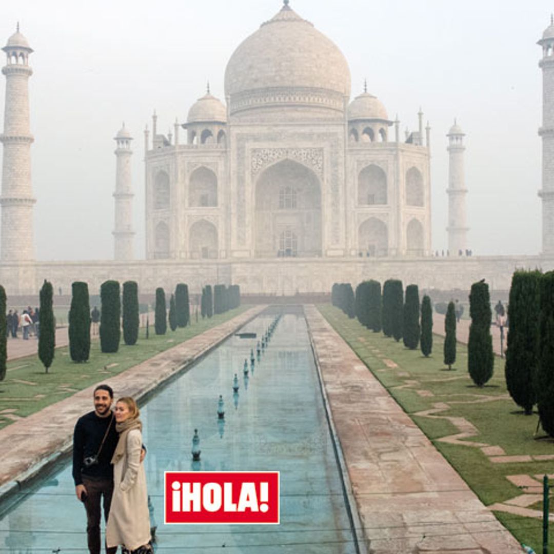 En ¡HOLA!, las imágenes del exótico viaje de novios de Marta Ortega y Carlos Torretta a la India