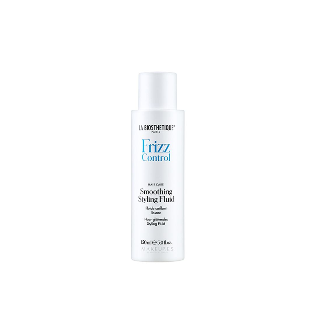 Frizz Control Smoothing Styling Fluid, de La Biosthétique (24 euros). Aporta brillo, fija la hidratación, combate el encrespamiento y le da un movimiento natural a la melena.