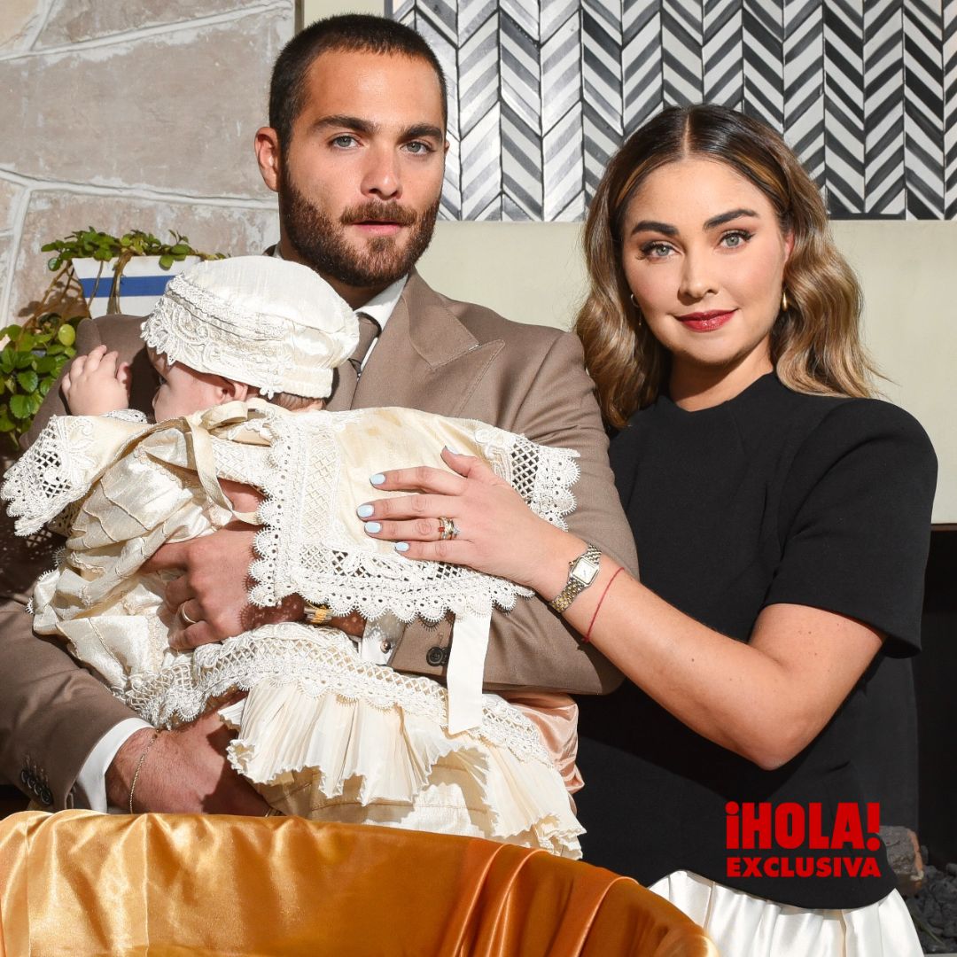 Con ilusión, Claudia Martín y Carlos Said celebran el bautismo de Máximo [Exclusiva]