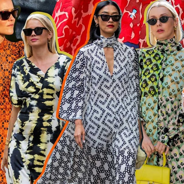 vestidos estampados