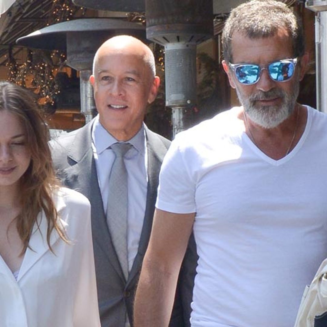 La cita para dos de Antonio Banderas y su hija Stella en Los Ángeles