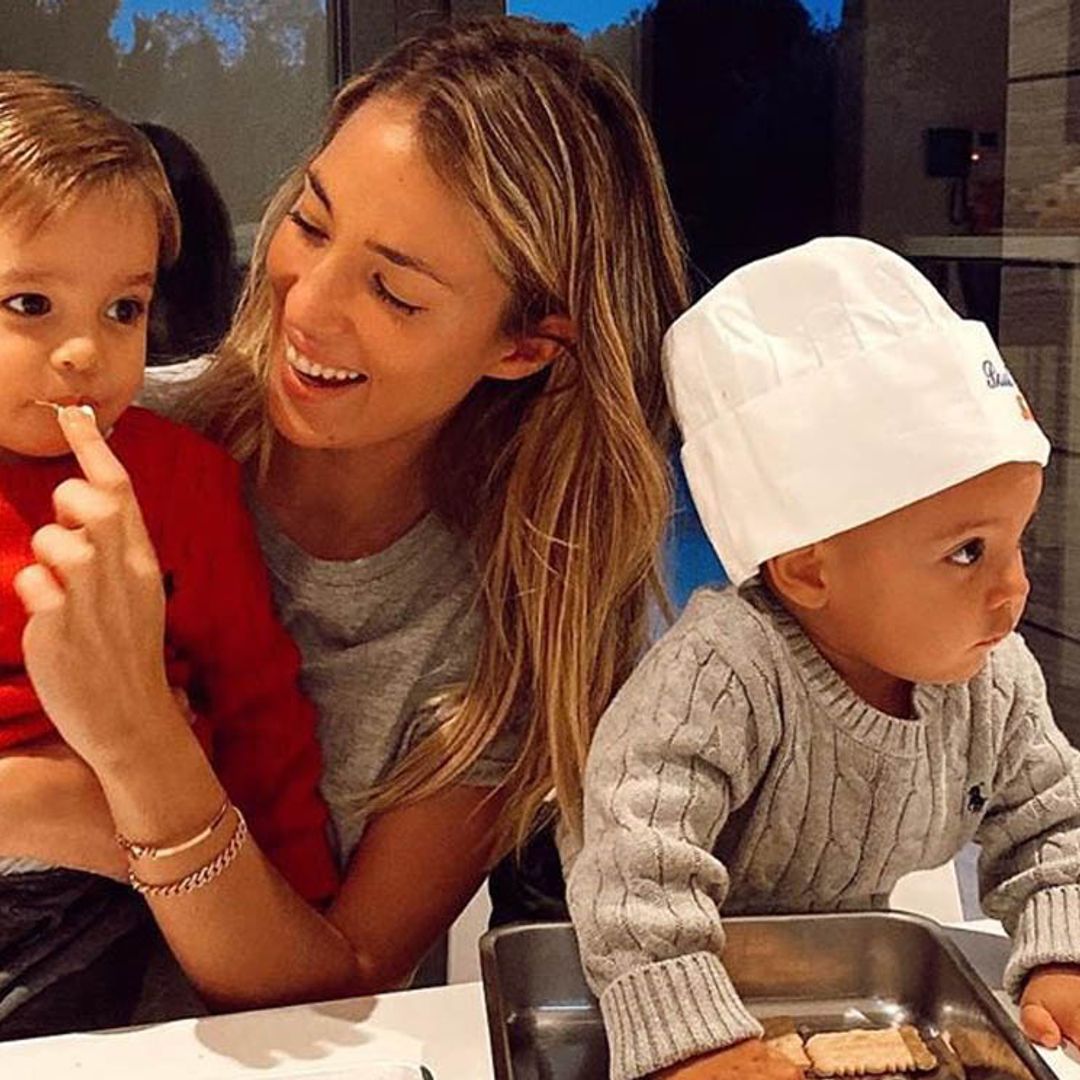 ¡Están para comérselos! El momento más tierno de los mellizos de Alice Campello