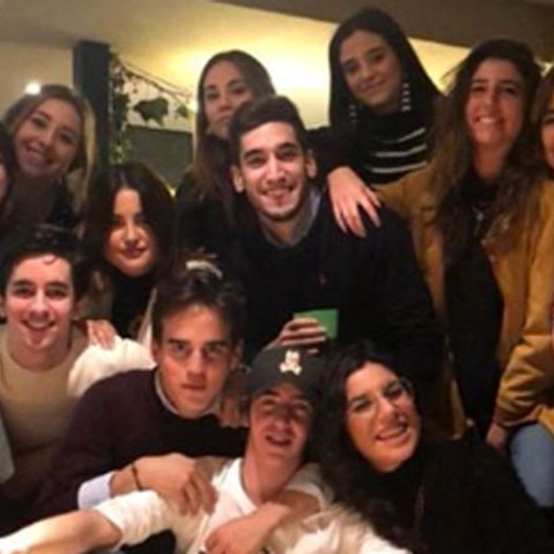 Victoria Federica y Gonzalo Caballero, juntos en la gran fiesta de cumpleaños del torero