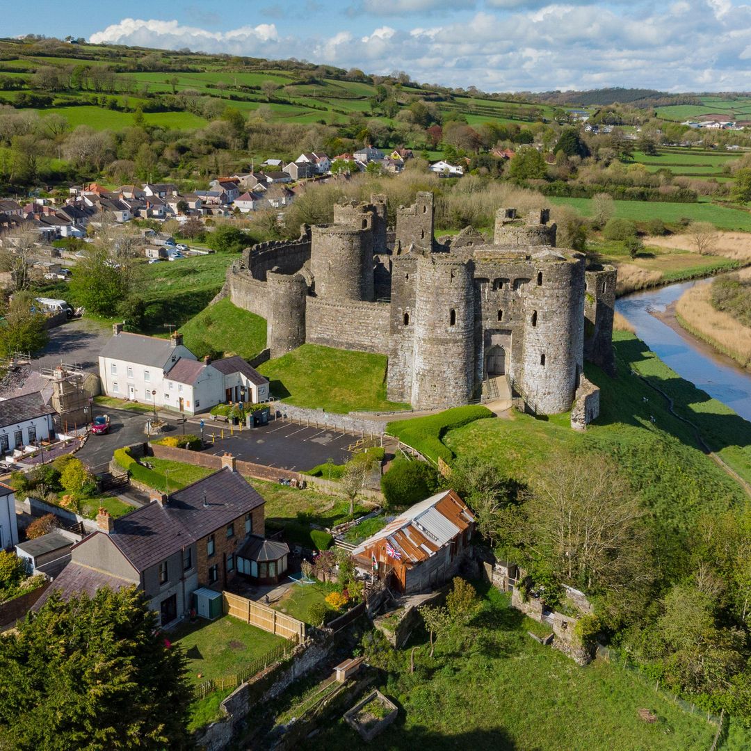 Kidwelly Castle, Carmarthenshire, Gales