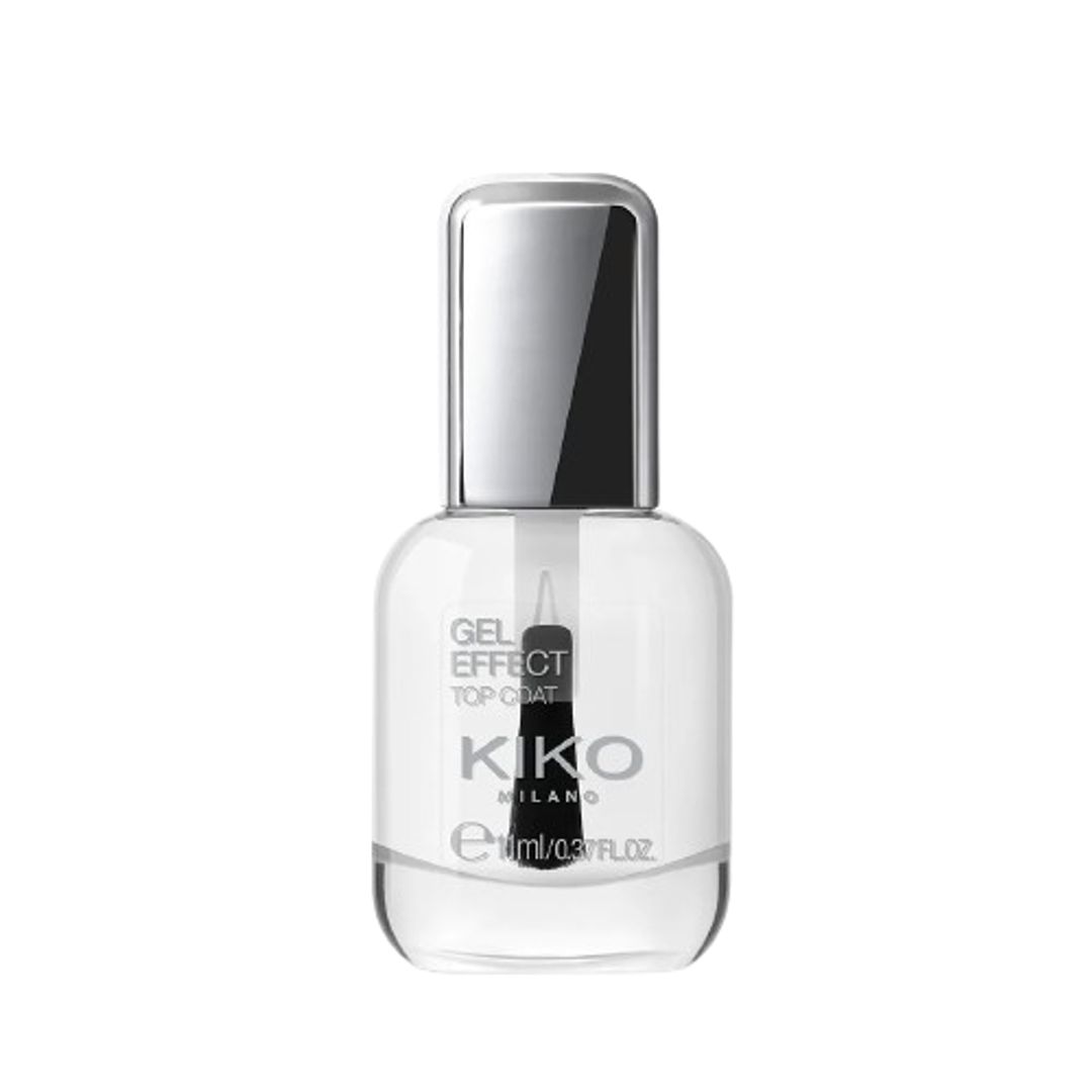 Top coat efecto gel 'Gel effect top coat' (6,49 €), de Kiko Milano