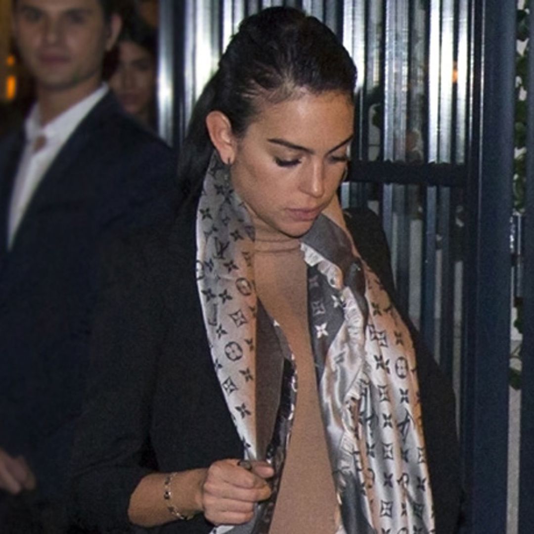 Las últimas imágenes de Georgina Rodríguez antes de dar a luz