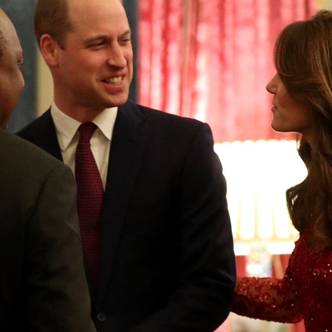 Guillermo de Inglaterra, preguntado sobre el príncipe Harry durante la recepción en Buckingham