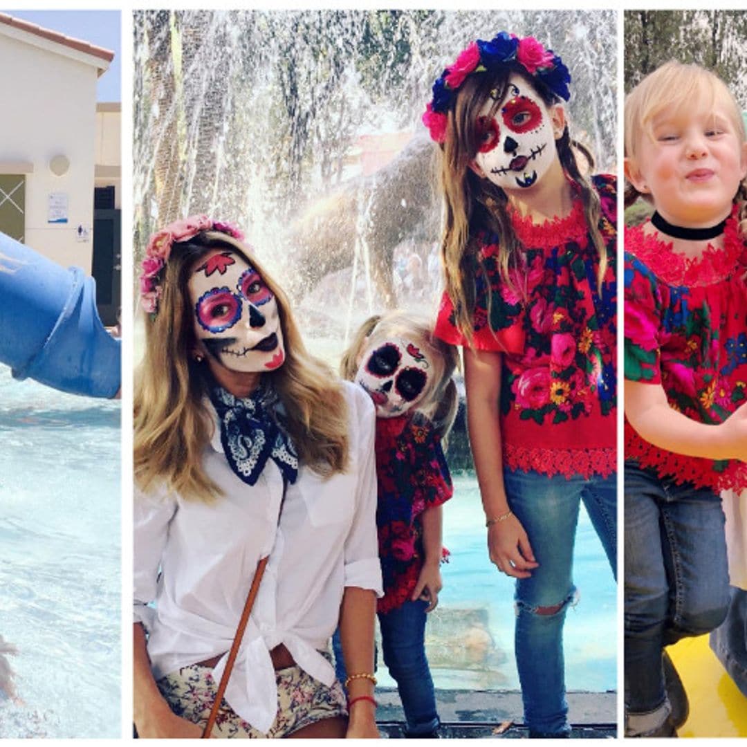 Geraldine Bazán y su vida de mamá junto a sus dos hijas