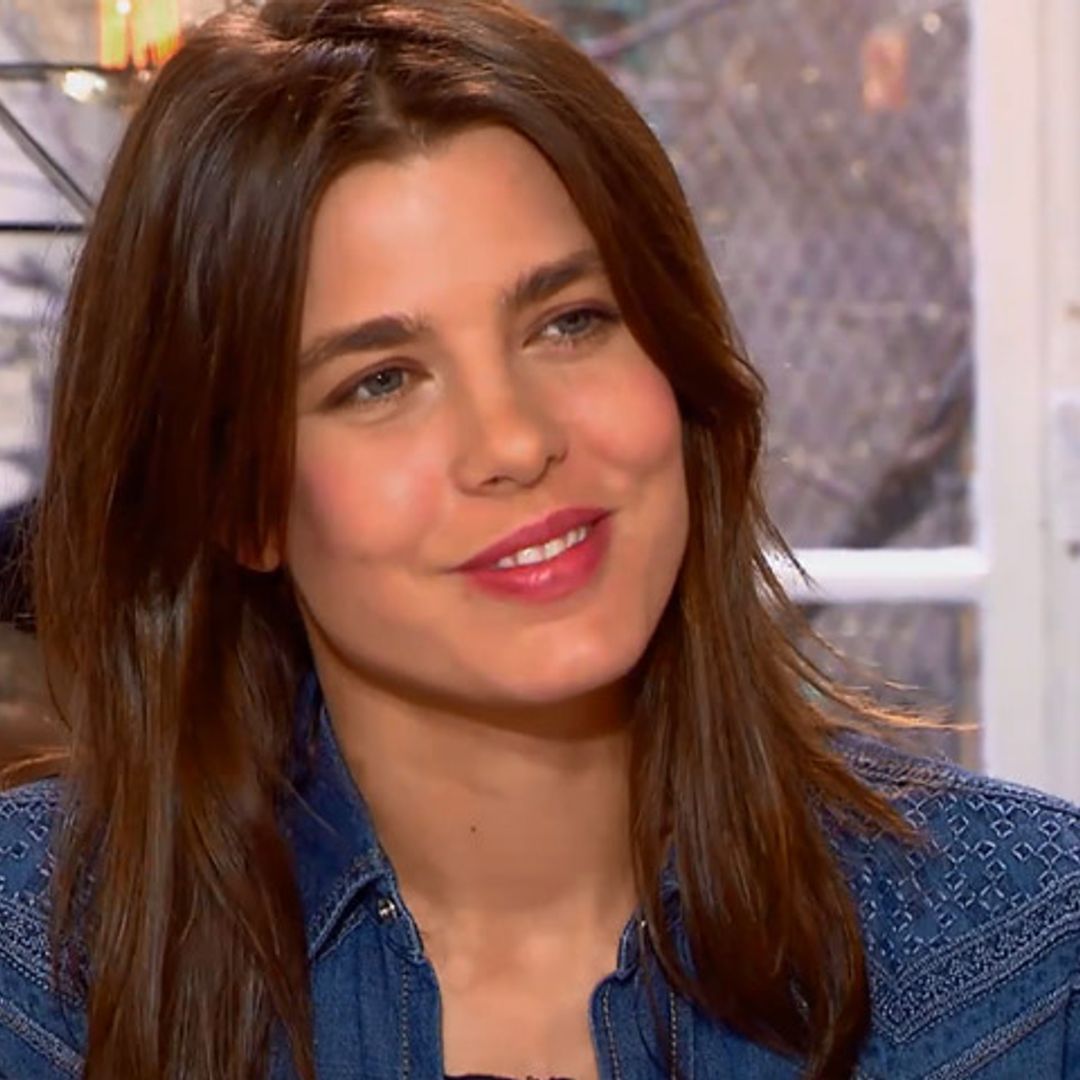 ¡En televisión y hablando de amor! Carlota Casiraghi reaparece tras conocerse que se va a casar