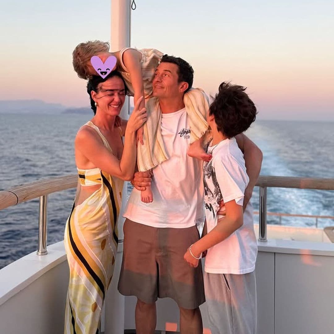 Katy Perry y Orlando Bloom se dejaron ver juntos, como la familia que son, al lado de su hija en común, Daisy Dove, y el hijo de él, Flynn
