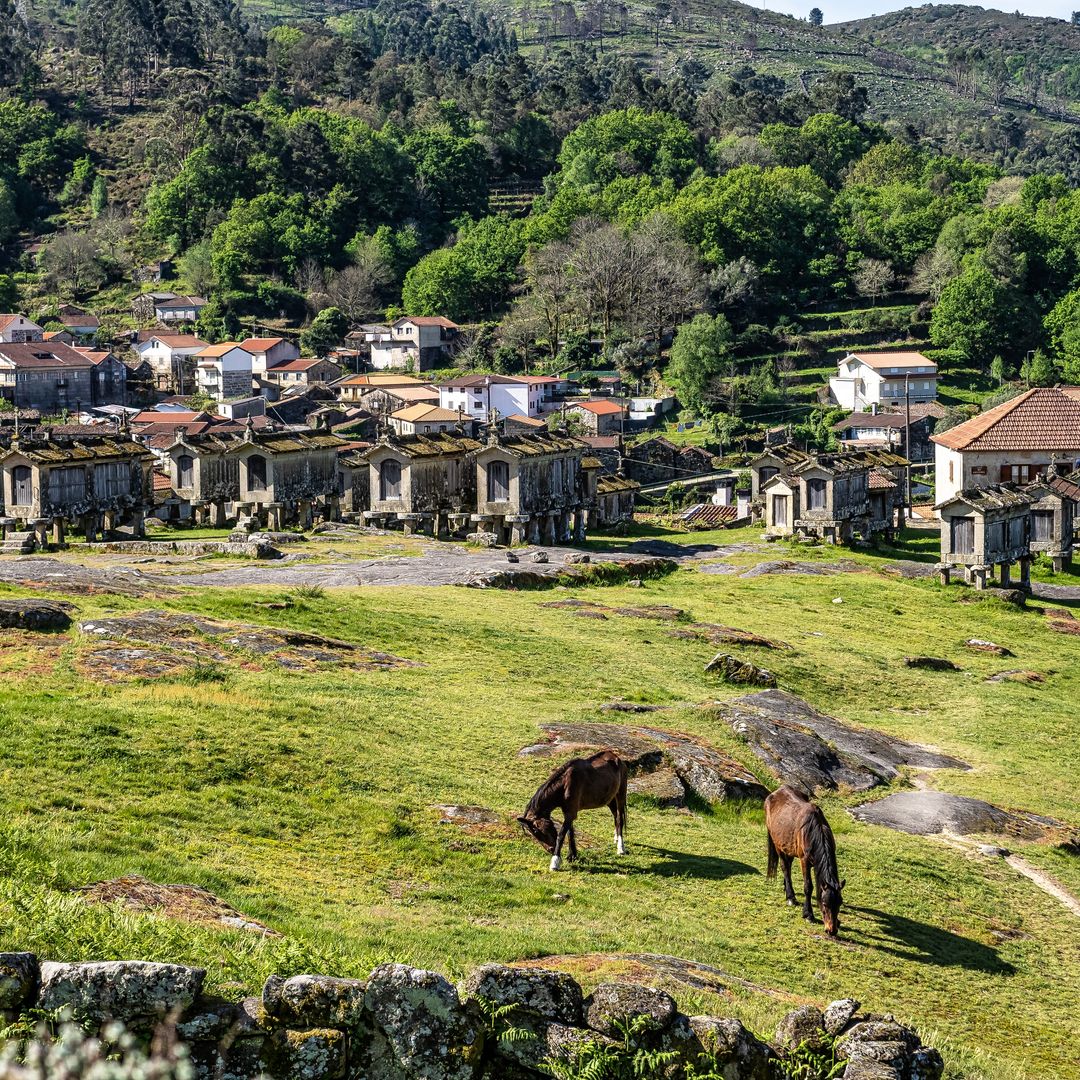 Lindoso y sus espigueiros, Portugal