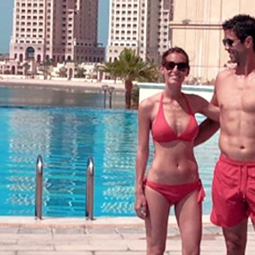 Ana Boyer y Fernando Verdasco, la pareja más compenetrada ¡hasta en la piscina!