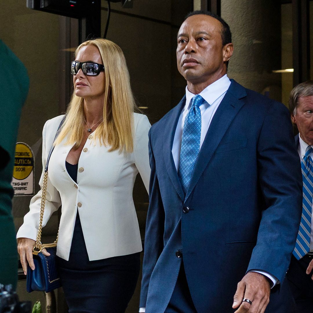 Apoyado por Vanessa Trump, Tiger Woods acude ante el juez por su incidente de tránsito y recibe un duro castigo
