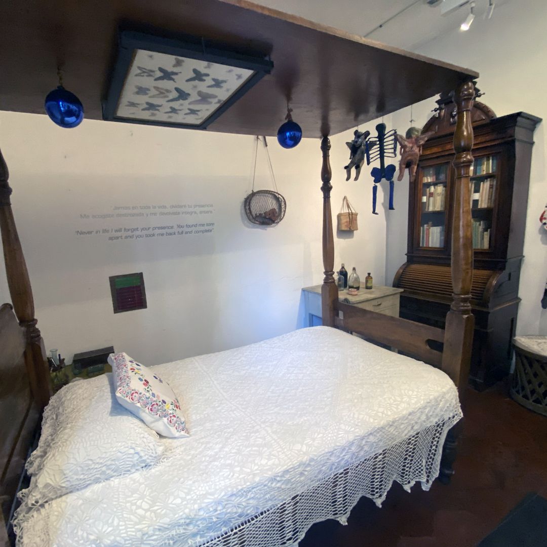 Dormitorio de la Casa Azul