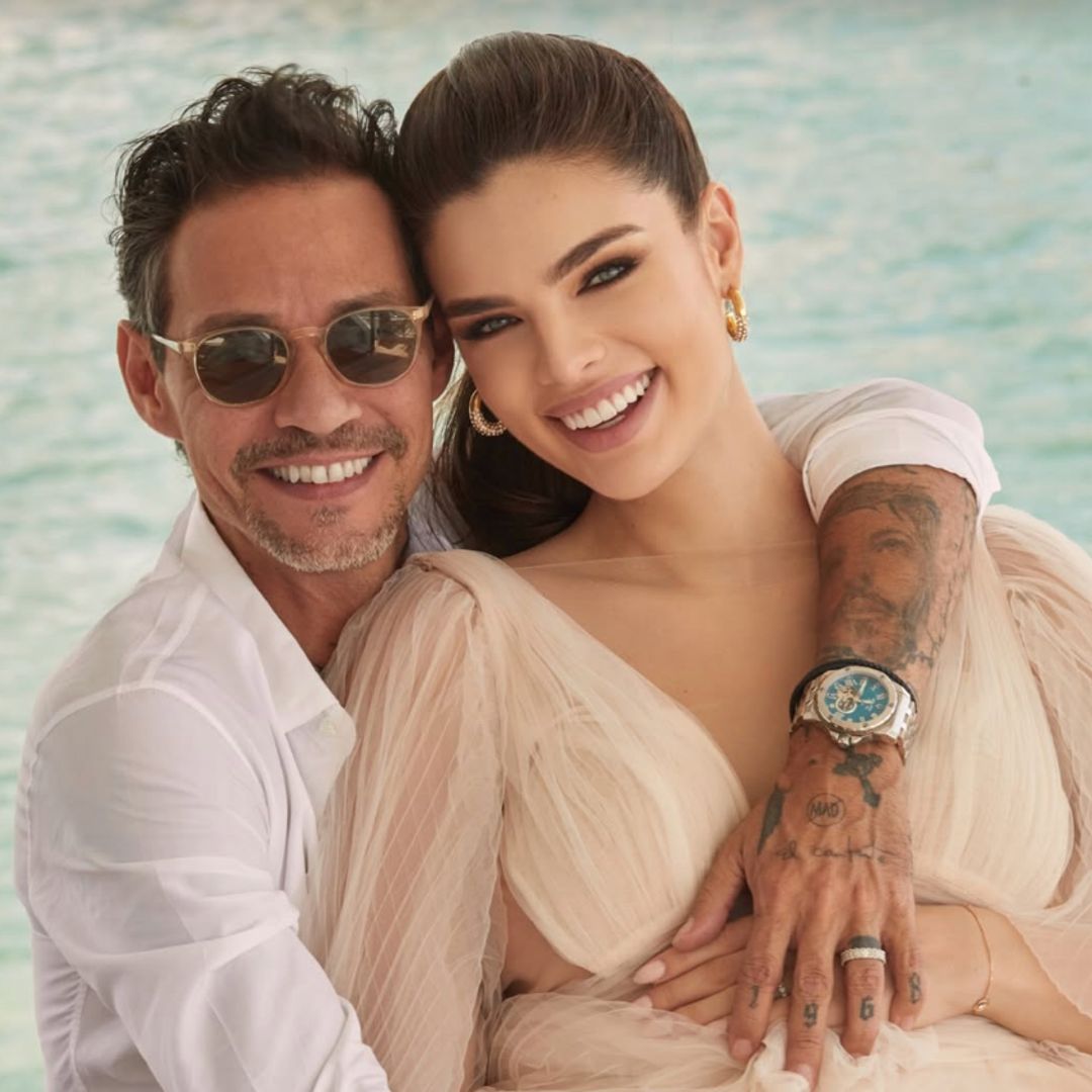 Nadia Ferreira, Marquito y Myla en Vegas para celebrar el cumple de Marc Anthony