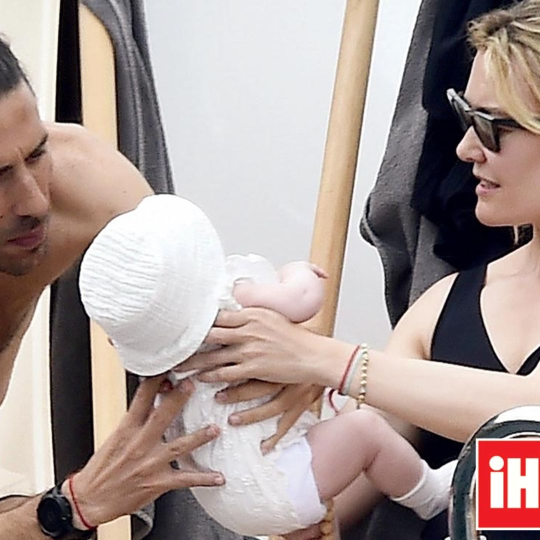 Fotografías exclusivas en ¡HOLA!: Marta Ortega y Carlos Torretta, primeras imágenes con su hija, Matilda