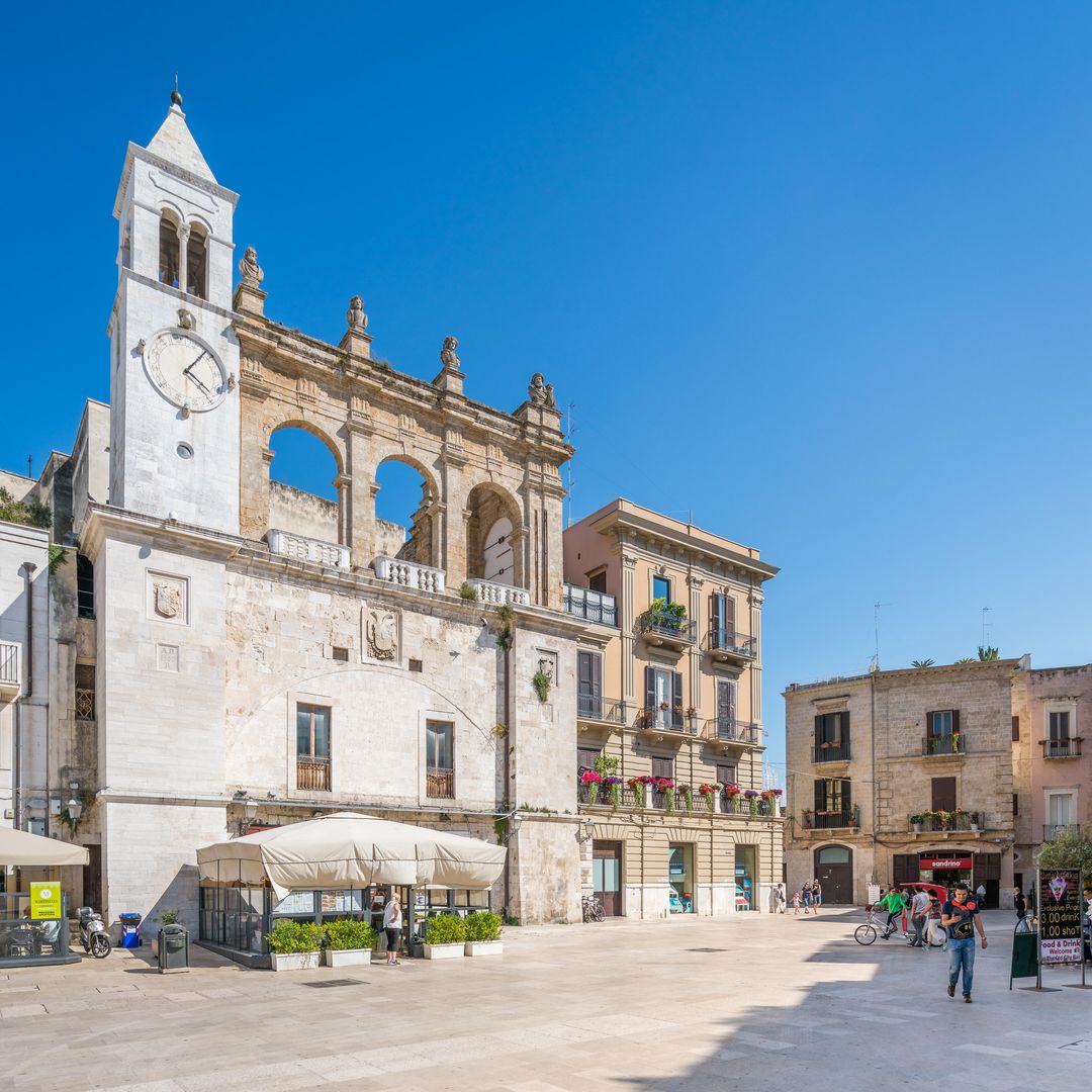Ciudad vieja de Bari, Puglia, Italia
